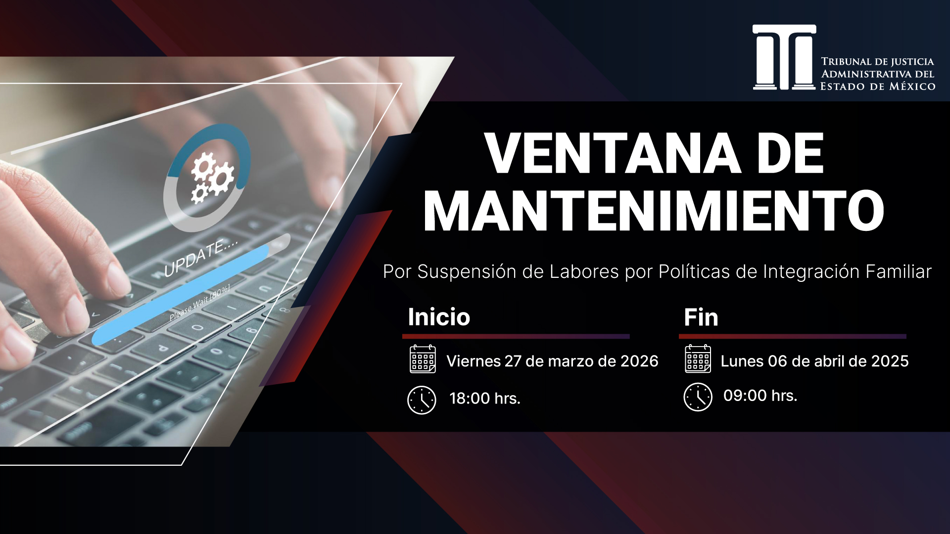 Ventana de Mantenimiento